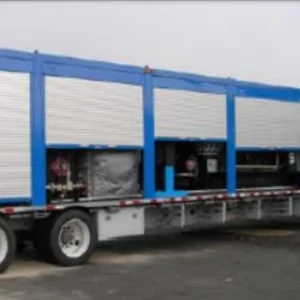 Trailer Mounted Nitrogen Generation Unit for Oilfield 1200Nm3 Per Hour Core Components Including Engine for Gas Lift Operation
