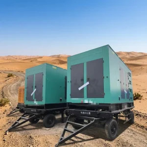 Trailer Mounted Silent Diesel Generator 30KW 2000KW 50 60Hz CE for Mobile Construction Mining Emergency Power
