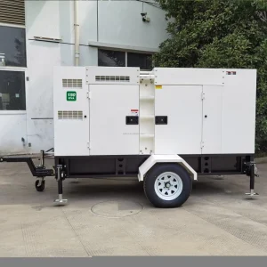 Trailer Silent Dynamo Generator 130 140 150 kw Kva Diesel Generator Power by Ukperkins Engine Stamford Alternator