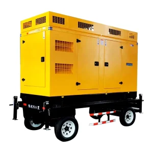 Trailer Soundproof Silent Type Diesel 64kw 80kva 50Hz Mobile AC Diesel Generator for Tractors
