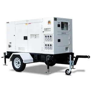 Trailer Type 20KW Diesel Generator Set 25KVA Genset YTO