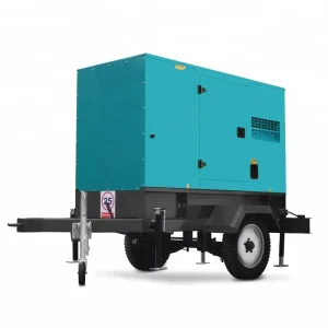 Trailer Type 25kva Mobile diesel Generator Single Phase with Cummins Engine