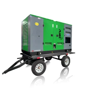 Trailer Type Diesel Generator Genset 20kW Soundproof Low Noise Silent Trailer Mounted Diesel Generators