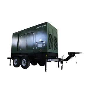 Trailer Type Mobile 50kw 60kw 80kw 65kva 75kva 100kva UKPerkins Engine Silent Diesel Electric Generator