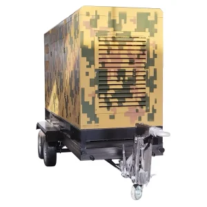 Trailer-mounted Mobile Diesel Generator Water Cooling System 150kw Portable Generator Set
