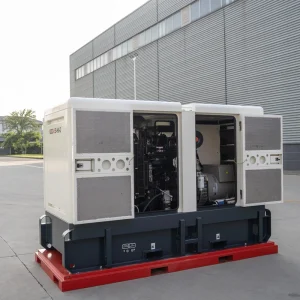 Trending 150KVA 120KW Diesel Generator with Super Silent Canopy Deepsea Controller 1500rpm High Efficiency Genset