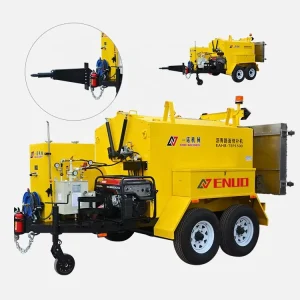 Truck Mounted Asphalt Hot Box with Thermoplastic Pothole Repair Towable Unit Equipped Engine Motor PLC Core Components
