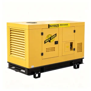 Turbocharged 40kW K4100ZD Silent Diesel Generator 68dB Low Noise 4 Cylinder Water Cooled Industrial Diesel Generator Set