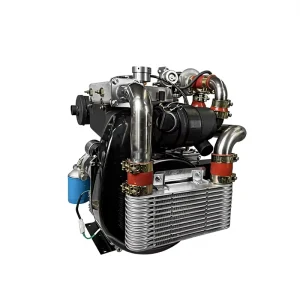 Turbocharged Electric Diesel Engine Generator Set XM Turbo ESC Model 230V 3000 RPM No Cooling System