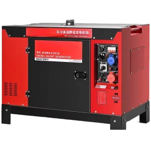 Twin Cylinder Diesel Generator for Household Use 12KW Silent Type Auto Start Low Noise Single-Phase 220V