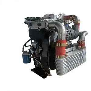 Two-cylinder In-line Air-cooled Four-stroke 292FZ Diesel Engine 18kw Exhaust Gas Turbocharged Auto Start Industrial Generator