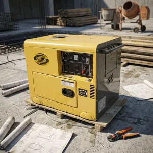 UGY Series Silent Type Diesel Lombardini Container Type Generator 5 10kW 50 60Hz CE Certified