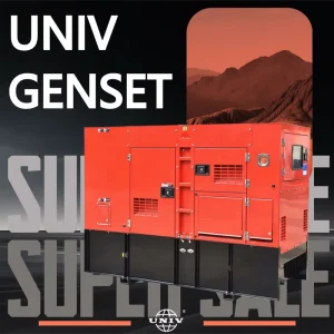 UNIV UGY Series Silent Industrial Diesel Generator Set Water Cooled 100 150kVA 50 60Hz 400V Made in China
