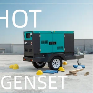 UNIV UGY Series Silent Type Diesel Generator Set with Trailer 30-100KVA 24V DC Electric Start