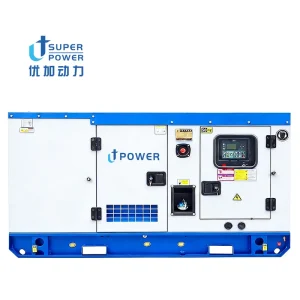 U+POWER AC 3 Continuous Diesel Silent Type Generator 50 60Hz 500kVA 600KVA 700KVA Auto Start ATS Remote Start Trailer for