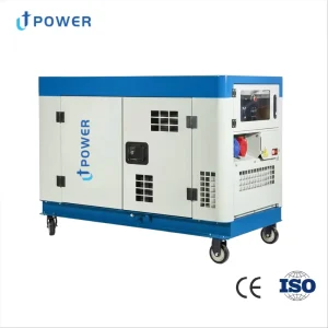 U+POWER OEM 10kw Standby Industrial Water Cooled 3 Phase Diesel Silent Type Auto Start ATS Remote Start CE ISO Generator