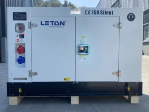 USA Canada Exclusive LETON POWER LN20KE Soundproof 20kW 25kW 28kVA Diesel Generator 220V 380V 60Hz 1 3 Phase Mobile Silent Type