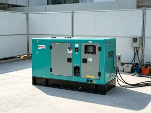 Ultra Low Noise Soundproof Ricardo Water Cooled Generator Set 30 40 50kW 3 Phase ATS Residential Commercial Backup Power Genset