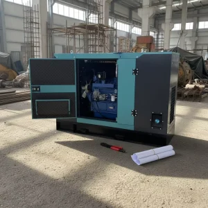 Ultra Quiet Canopy Diesel Generator 16kW 20kW 30kW 50kW for Residential Area Home Backup Power