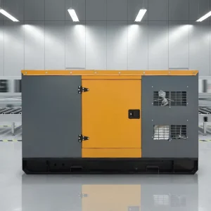 Ultra Quiet Diesel Generator Auto Start 20kw 50kw 100kw 220 380V 50Hz Leroy Sumer Alternator Single Phase AC Output
