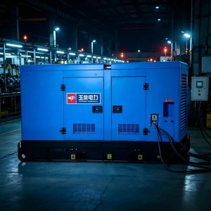 Ultra Silent 100kW 125kVA Generator YC6B180L D20 285L Tank for Commercial Mall Office Building Power Solution