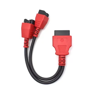 Universal Chry FCA 12+8 Adapter Connector Car Diagnostic Cable for MaxiSys IM608 Launch X431V