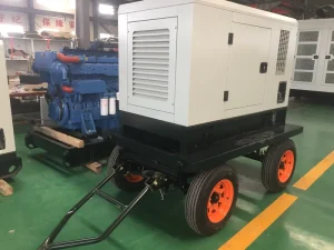 Volvo XGY 30 AC Single Phase Silent Type Diesel Generator Set 24V DC Electric Start 200A 50Hz Water Cooled Commercial Industrial