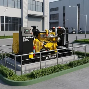 DE40W 50 30kW 37kVA Water Cooled Open Frame Diesel Generator 3 Phase 400V Electric Start Industrial Portable Generator Set