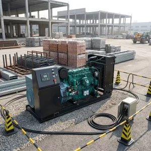 WEICHAI 150KW 187.5KVA 3 Phase 50Hz Open Frame Diesel Generator Set Euro 3 Certified for Africa Industrial Park