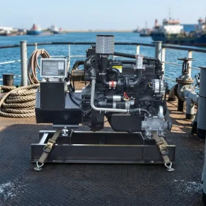 WEICHAI 15KW 18.75KVA 3 Phase 50hz Marine Diesel Generator Set EU3 Cert for Passenger Ferry Daily Shock Resistant Low Vibration