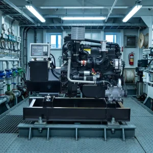 WEICHAI 20KW 25KVA 3 Phase Brushless Open Frame Diesel Generator Set Marine Type for Ship Cabin