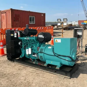 WEICHAI 400KW 500KVA 3 Phase Open Frame Diesel Generator Set Stable Voltage Support Mining Power Supply