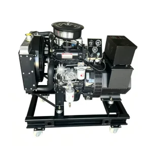 WEIFANG Ricardo 15KW 18.75KVA 3 Phase 60hz Open Diesel Generator Set Ricardo Engine Continuous Power for Small Construction Site