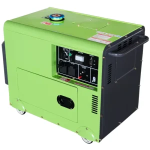 WENXIN 4KW 5KW 6KW Silent Diesel Generator 5KVA 3 Phase Portable Backup Power Generator