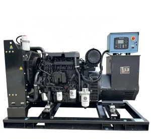 WP4.1D66E200 66KW 82KVA Diesel Generator Auto Start CE Certified High Efficiency Multi Use 50 60Hz Open Type