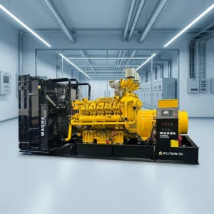 Wagna 2000kw Prime Open Frame 3 50/60Hz Industrial Heavy Duty Diesel Generator Set 24V DC Electric Start Factory Hospital Mining
