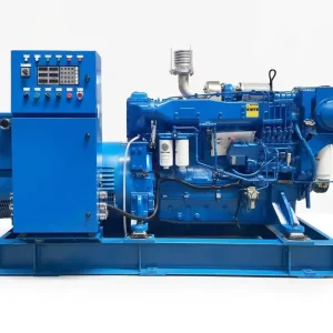 Water Cooled 150kW 187.5kVA Three Phase 50/60Hz Prime Power Diesel Generator Set 12V DC Electric Start