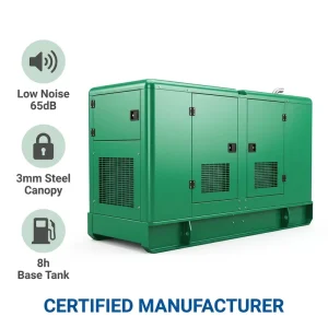 Water Cooled 250kVA High Efficiency Silent Diesel Generator 50Hz 60Hz Dual Frequency Genset Multi Engine Soundproof Power
