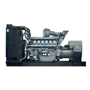 Water Cooled 3 Phase Diesel Generator Power Supply Parkins 1200KW 1500KVA Genset Diesel Generator