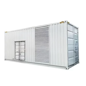 Water Cooled 50 HZ 60HZ Container Diesel Generator Silent 1800RPM 420kw 3000kw Set