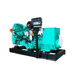 Water Cooled 50kw Marine Generator with Cummins Diesel Engine 6BT5.9 GM83 62.5kva Genset