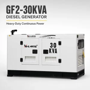 Water Cooled Diesel Generator 20-60KVA with Engine Industrial Power Generator
