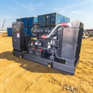 Water Cooled Diesel Leroy Somer Open Frame Silent Generator AC Single Phase Auto Start Four Protection Functions DC ATS 1800 RPM
