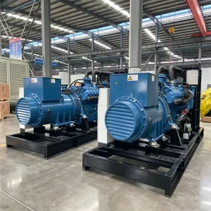 Water Cooled Multi Cylinder Diesel Generator Silent Large Industrial Open Frame Genset for Mining Plant Emergency Power Supply