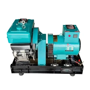 Water Cooled Open Frame Diesel Generator 50Hz Single Cylinder