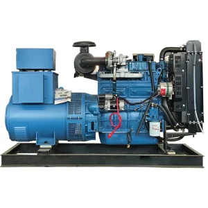 Water Cooled Open Frame Diesel Generator Set Supporting Continuous Operation for Industrial Power Generation Projects