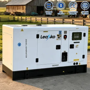 Water Cooled Silent Diesel Generator 15KW 20kW 24kw Single Three Phase Home Backup Power Diesel Generator Parts