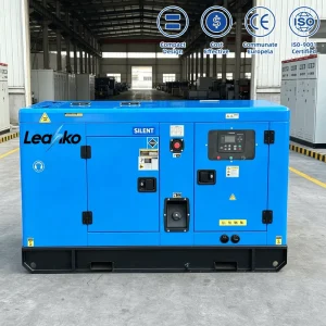 Water Cooled Silent Diesel Generator 20KW 24KW Isuzu Engine CE ISO Approved Electric Start 3 Phase for Agricultural Irrigation