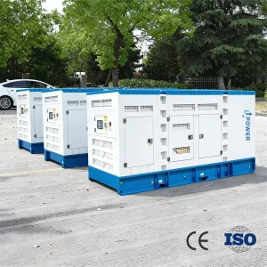 Water Cooled Silent Type Diesel Genset Auto Start Remote Start ATS Three Phase Electric Power 250kVA Generator Set