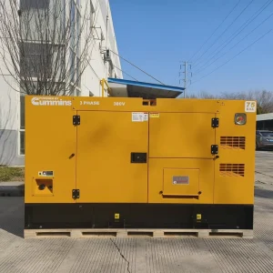 Water Cooled Single /3 Phase 16kw/20kva Silent Type Diesel Generator 50Hz Powered by Cummins Engine